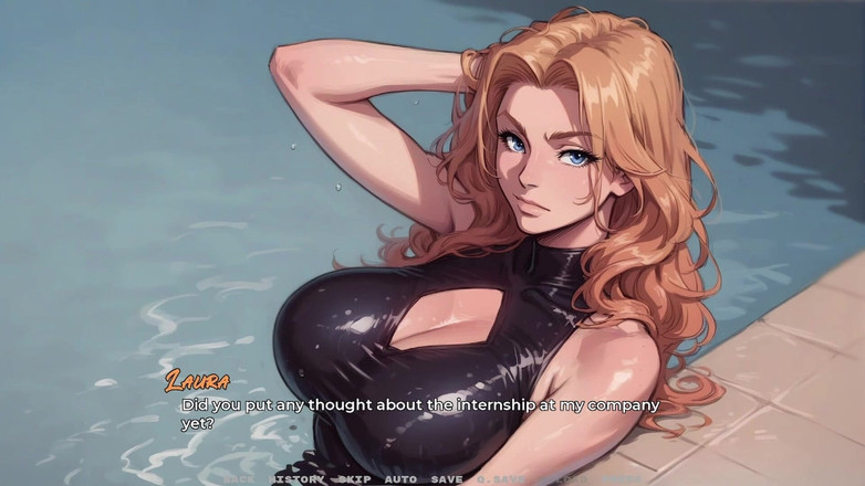 AVNTeller: Моя нова дівчина No2 - руда зведена сестра показує свій новий купальник. Ви можете побачити її велику дупу і великі цицьки