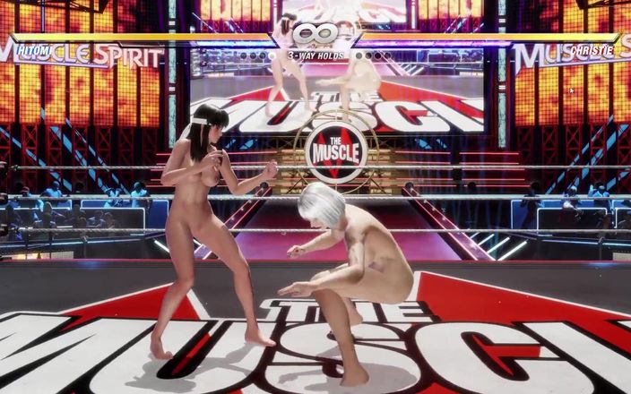 LewdArcade: Dead or Alive Nude Game Play [bagian 04] | Hitomi Vs Christie