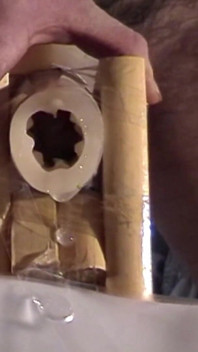 Lange Fleshlight Pussy Fick Masturbation