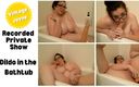 Cute Jayne: Private Show Dildo in der Wanne aufgenommen