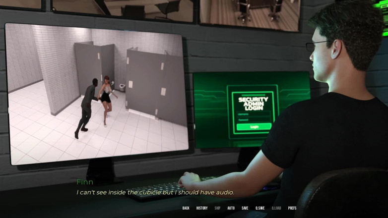 Dirty GamesXxX: セキュリティ:大きな胸とお尻を持つおバカな女の子がオフィスでミスター・ビッグ・ディック・ボスの男性にフェラチオ - 第7話