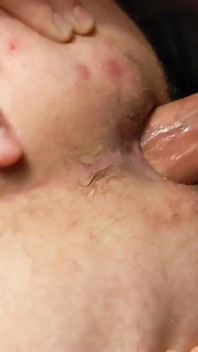 Sliding in His Tight Ass
