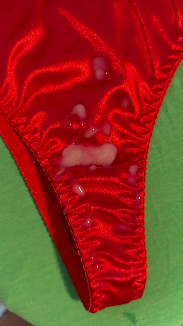 CumDaily: Cum on Wife’s Panties 15