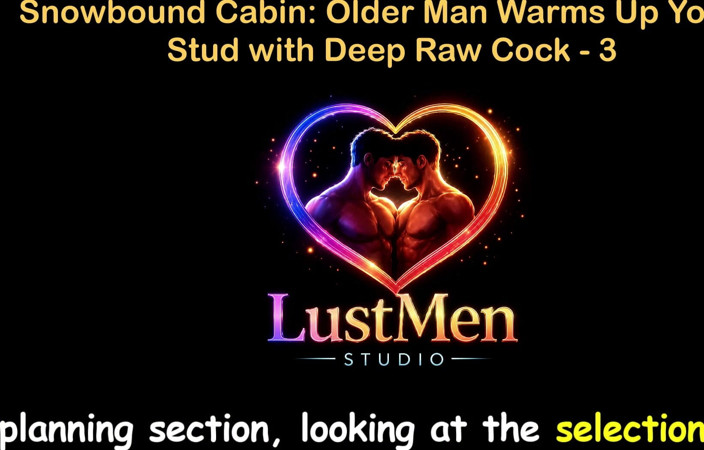 LustMen: Anglický audio gay sex příběh - snowbound chat starší muž zahřívá...