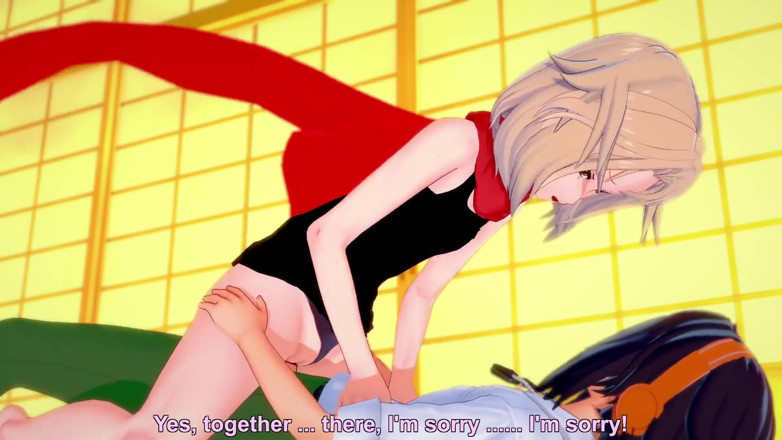 Wraith ward: Yoh Takes Anna - Shaman King Hentai Parody