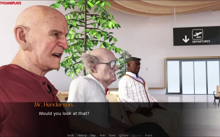 Naughty gameplays: Hot Nurse - Sexy Blonde Nurse Fucked by Horny Old Man - 3D...