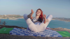 Sheryl X Sinclair: Feet Workout. Stretching Split. Calming Yoga.