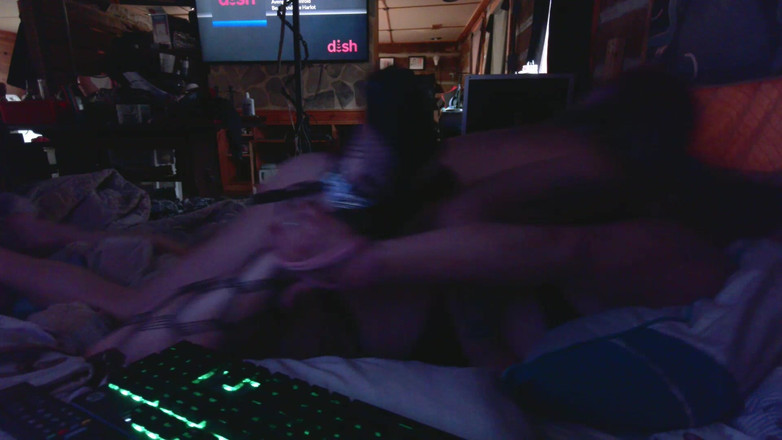 House of whorrors vault of darkness: Casual translesbiano haciendo el amor, Synn y Mistress Cy teniendo...