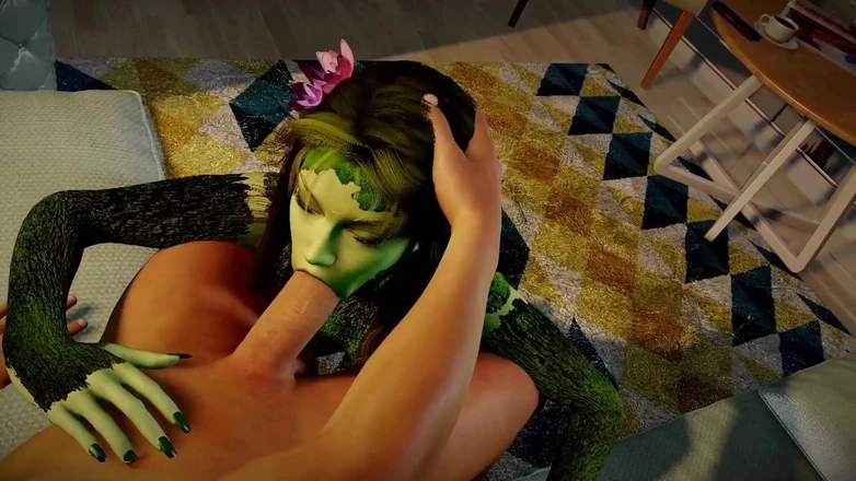 Wraith ward: Sexy Dryad Sucks Dick in POV