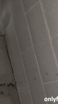 Jacking off in My Work Garage