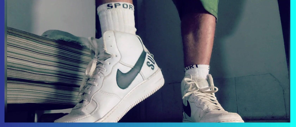 Stink HairyMale: Super Hero Sohno - Chaussettes Blanches