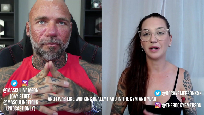 Raw and Uncensored with Masculine Jason: Porn Star Confessions - Rocky Emerson (episod 95)