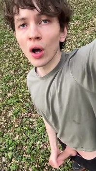 Early Spring in Easter Europe Forests Your Fairy Boy Jerking Alone in the Woods, Alone?