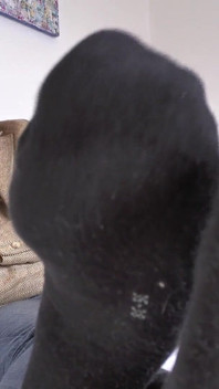 Wąchaj moje czarne skarpetki na buty! Wąchanie skarpetek POV, Lady Victoria Valente
