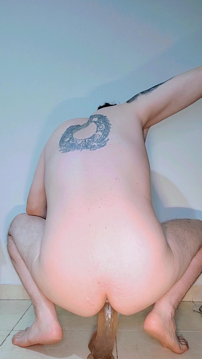SlutClosetedfag: Übung mit dem dildo meiner ehefrau