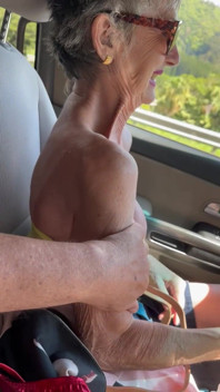 Topless Driving on the Pali Highway