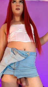 Aline Peels off Her Huge Bulge, She Starts Bouncing