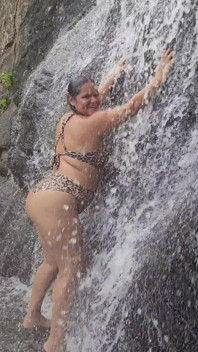 I Got Wet From The Waterfall Bath