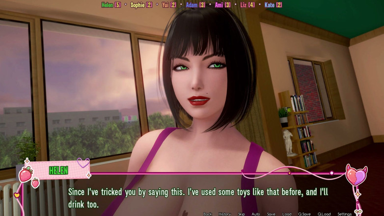 3D Cartoon Porn: Murmur 44 - 喝酒游戏第一轮揭示了每个人的肮脏秘密