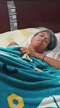 Stepmom Masturbates and Gives Her Delicious Pussy to Her Stepson. She Is a Great Whore
