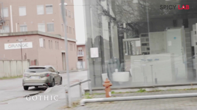 Spicy Lab Production: Krankenschwester voller service, heiße coguar rossana puppe fickt jungen, gothicisch