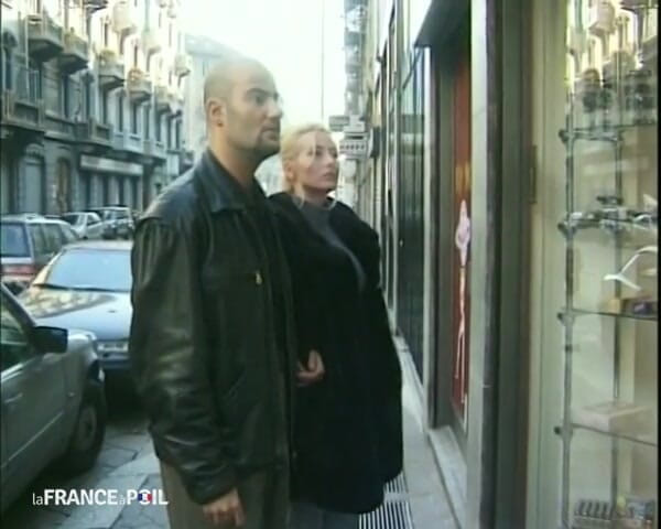 French Family Secrets: A Dirty Blonde Is Getting Fucked by Two Perverts in...