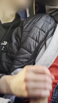 He Cum in My Mouth on a Crowded Bus
