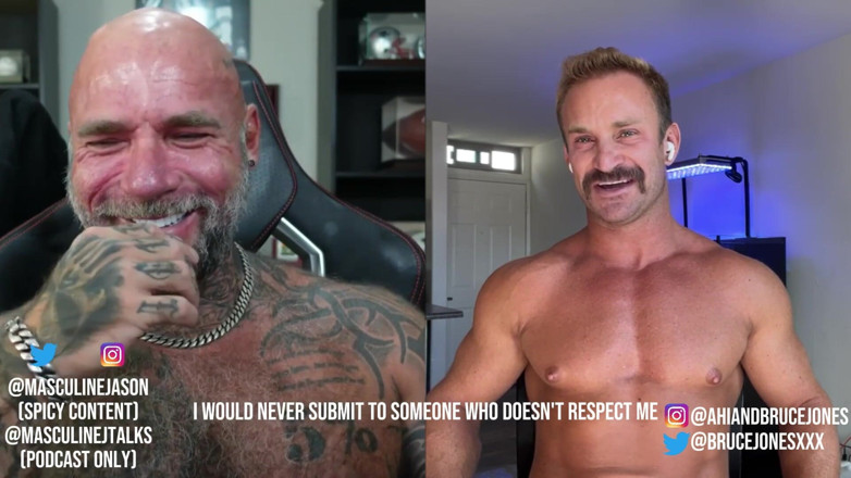 Raw and Uncensored with Masculine Jason: 포르노 스타 고백 - Bruce Jones (에피소드 169)