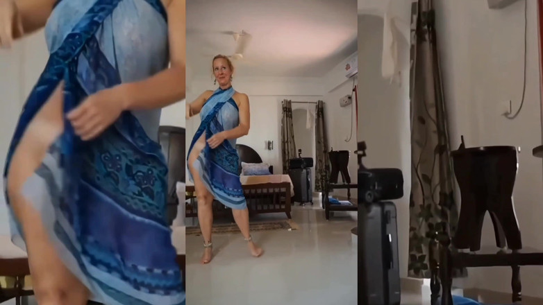 Selena701: Amateur Blonde Femme Danse, Sexe Oral