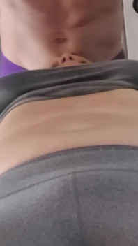 Stříkání v stretch kalhotách