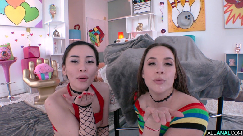 All Anal: Chanel ve Aria ile anal ve atm heyecanı