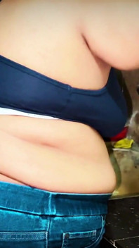 Uber Driver Girl Morning Routine Start by Cooking in Kitchen After Getting Fucked by Roommate