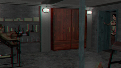Multimediak: Anaglyph 3d lesbian punishment chamber part 1 (use 3D glasses for ultimate pleasure)