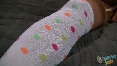 Mano Job: Caseys schmieriger mund und schmutziges gesicht