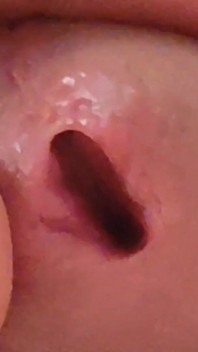 Amazing Close-up of the Penis Crown and Feet in the Background.