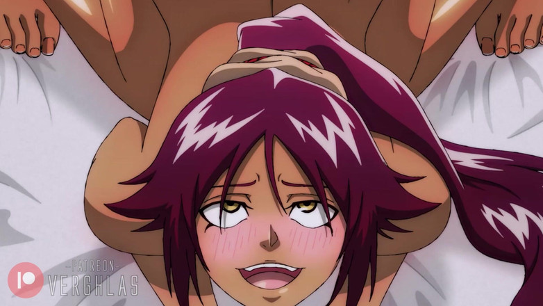 Verghlas: Bleach Hnetai - Yoruichi dikongkek gaya doggy