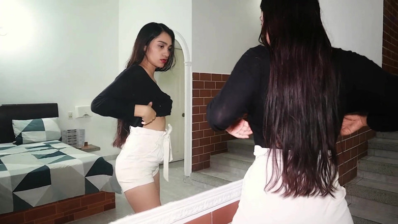 Labigassa: Domowa z modelką kolumbijską w Motelu