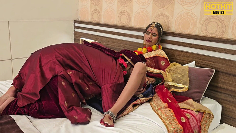 Hothit Movies: Desi erste nacht hardcore-sex, indischer porno!