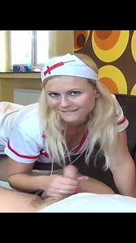 Sperma-Verstopfung von krankenschwester gelöst