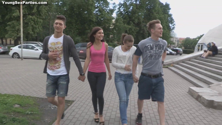 Young Sex Parties: Teens having a home fucking party