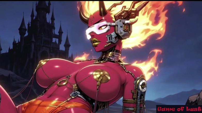 Game of Lust 3D: Gol sexy bikini demone ragazza oscuro castello