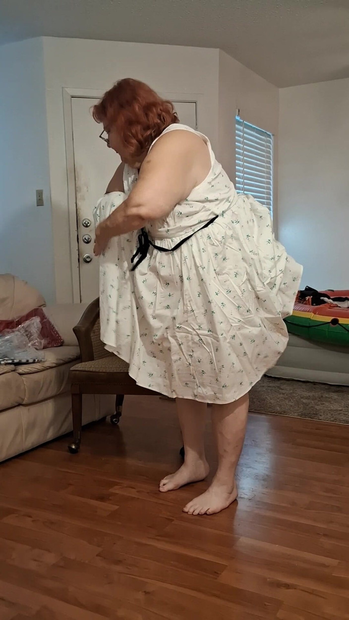 BBW nurse Vicki adventures with friends: Big Beauty Nurse Vicki Tries on New Clothing Order for...