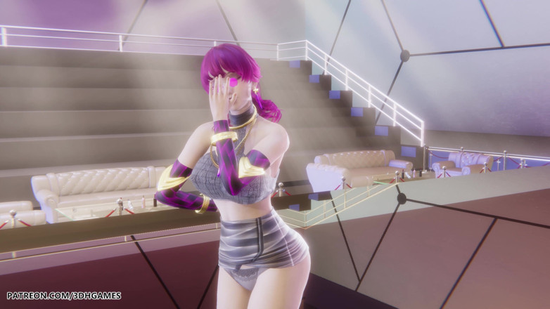 3D-Hentai Games: Mmd Mamamoo - Starry Night Evelynn Sexy Striptease League of Legends...