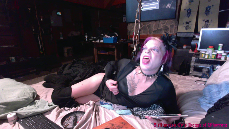 House of whorrors vault of darkness: Mistress Cy Solo Strip Tease &amp;Cock Play Live Stream Capture XXX 666 23 13