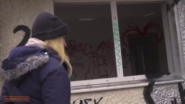 Magmafilm: Blonde Berlin Slut Gets Taken by Two Guys