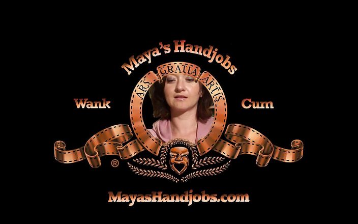Mayas Handjobs: Mani muncrat besar dengan bola yang diikat