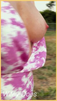 Wifey Loves to Be Naughty in Public