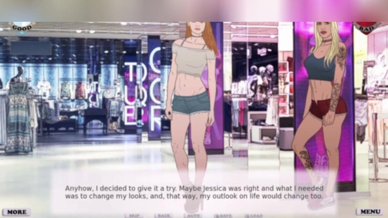 3DXXXTEEN2 Cartoon: Neuer Look für Ashley und Eva. 3D-porno, cartoon-sex
