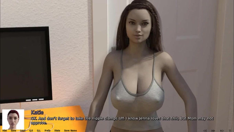 Dirty GamesXxX: Waar het hart is: nerdy meisje met een sexy kont,...