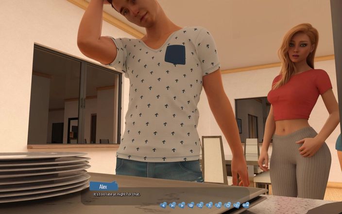3D cartoon porn: Ayudando a las bellezas 39 - Belle descubre a Eves travieso juguete...